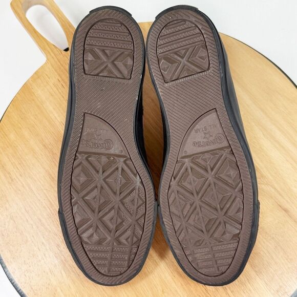 Converse Murrmiku Tropical Flower Print Low Top Sneakers Black Coral Green 7.5 - Picture 9 of 11